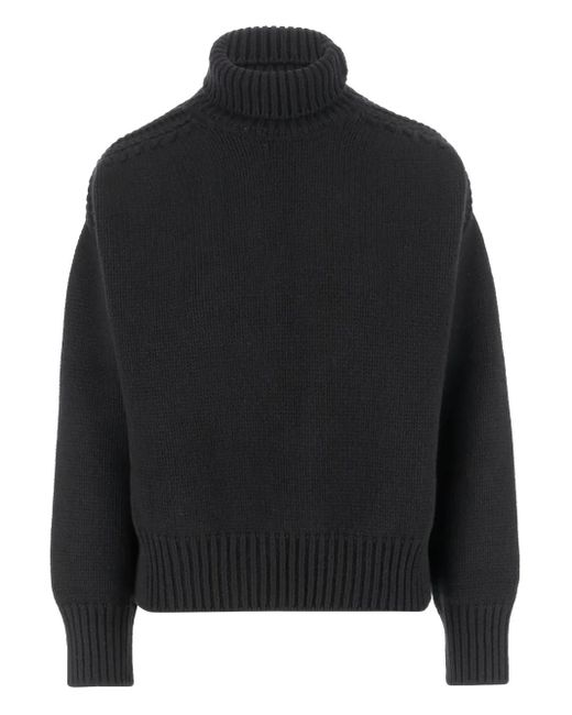 Jersey con cuello alto Sa Su Phi de color Black