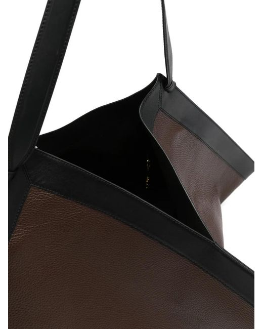 Yuzefi Black Large Wonton Shoulder Bag