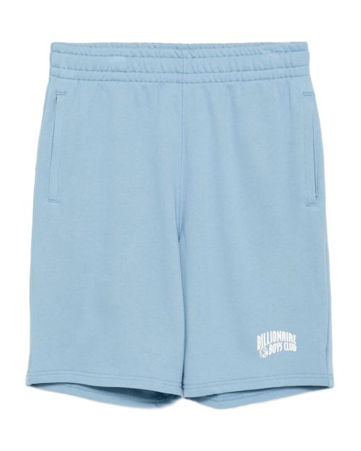 BBCICECREAM Blue Logo-Print Shorts for men