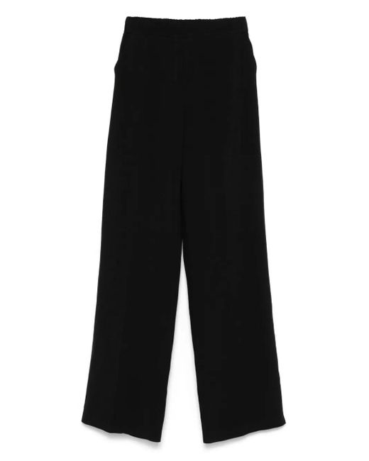 Blanca Vita Black Linen Trousers