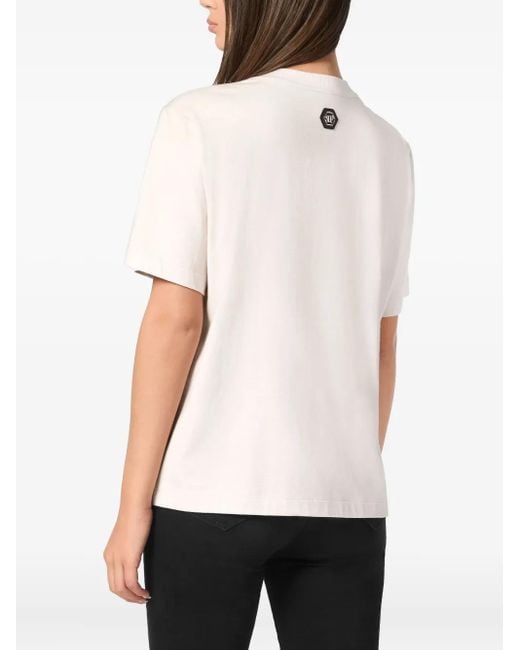 Philipp Plein Natural Unicorn T-Shirt