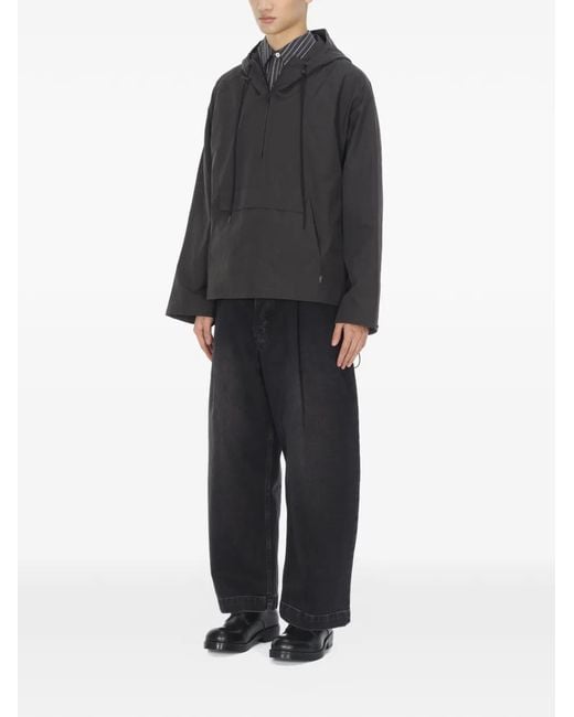 Studio Nicholson Black Veste À Capuche for men