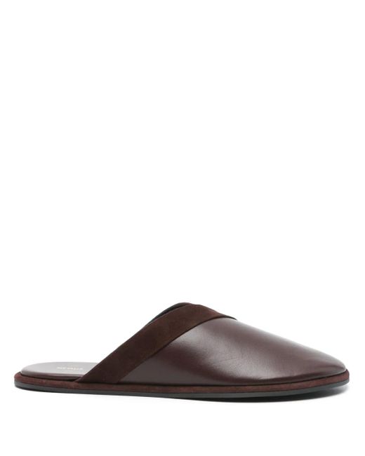 Neous Atik ミュール Brown