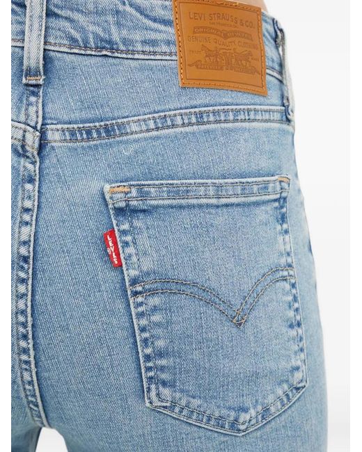 Levi's Blue Flare Five-Pocket Jeans