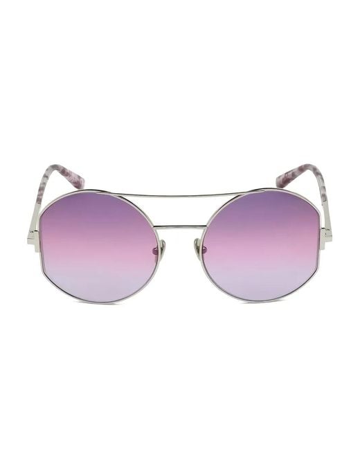 Tom Ford Purple Geometric-Frame Sunglasses