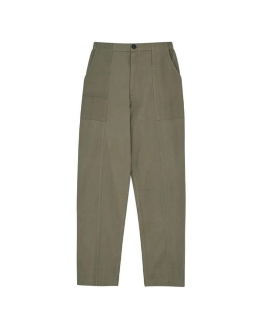 Skall Studio Green Garden Cotton Trousers