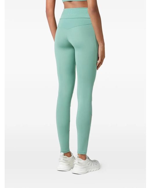 Philipp Plein Stretch Legging in het Green