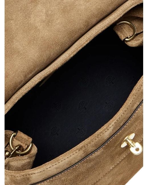 Mulberry Brown Alexa Braided Tote Bag