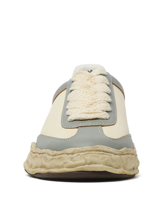 Maison Mihara Yasuhiro White Herbie Og Sole Leather Sneakers for men