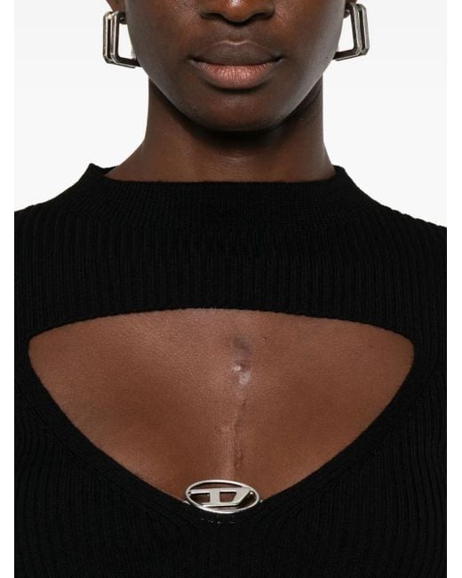 DIESEL Black 'M-Olina' Top