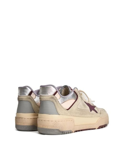 Golden Goose Deluxe Brand White Forty2 Star Sneakers for men
