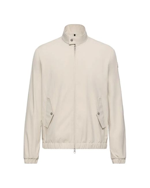 Moncler White Typeray Windbreaker Jacket for men