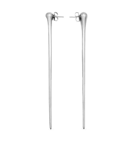 Hugo Kreit White Chard Earrings