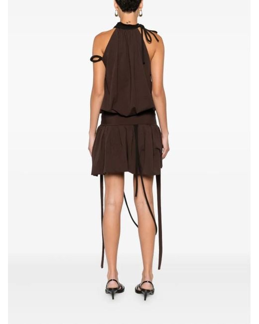 OTTOLINGER Natural Neckholder Balloon Dress