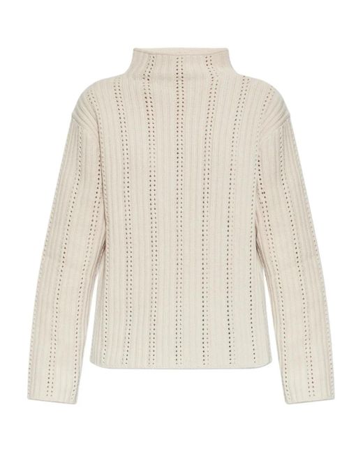 Pull Satilly À Col Roulé Samsøe & Samsøe en coloris White