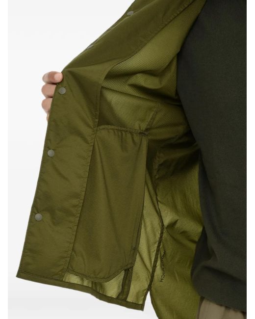 Woolrich Green High Aeration Overshirt for men