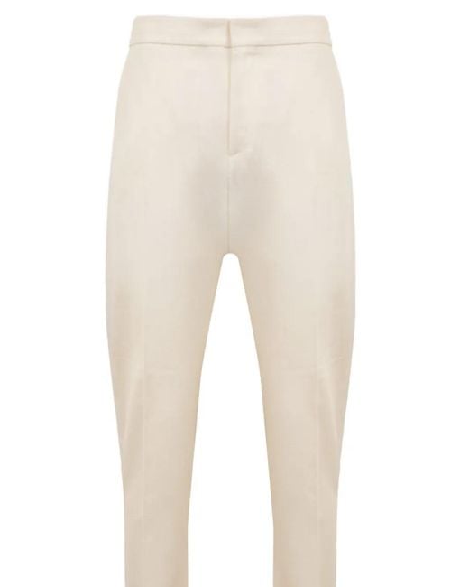 Zegna Natural Oasi Lino Pants for men