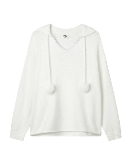 Jersey Con Pompón B+ AB de color White