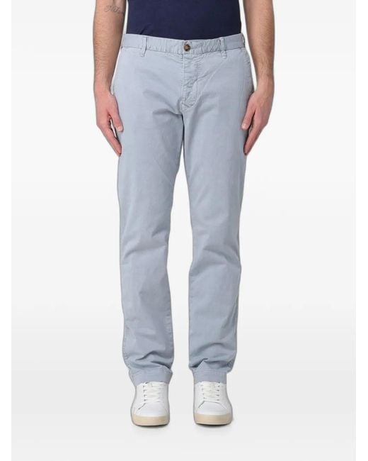 Blauer Blue Button-Up Chino Trousers for men
