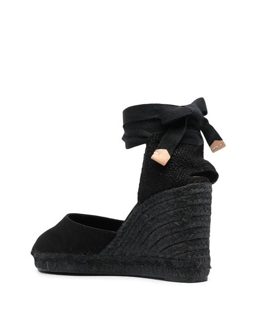 Castaner Black Flat Shoes