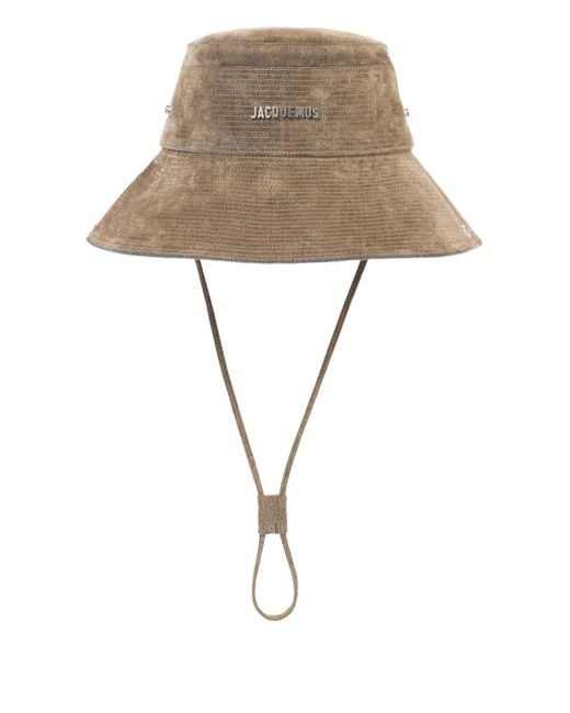 Jacquemus Natural De-Nîmes Fisherman's Hat for men