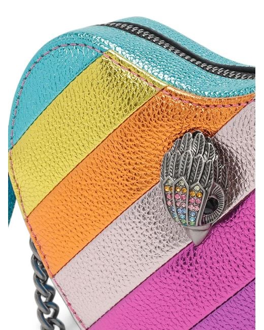 Kurt Geiger Pink Kensington Heart Bag