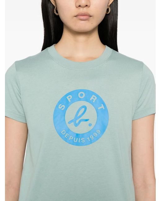 SPORT b. by agnès b. ロゴ Tシャツ Blue