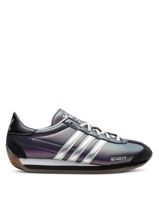 Adidas Purple X Always Do What You Should Do Country Og Sneakers for men