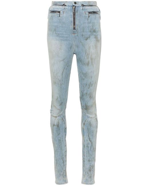 DIESEL Blue De-isla Denim Skinny Jeans