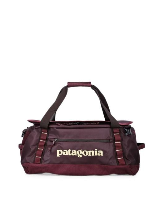 Patagonia Purple 40L Hole Logo-Print Holdall for men