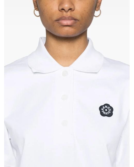 KENZO Boke Flower 2.0 ポロシャツ White