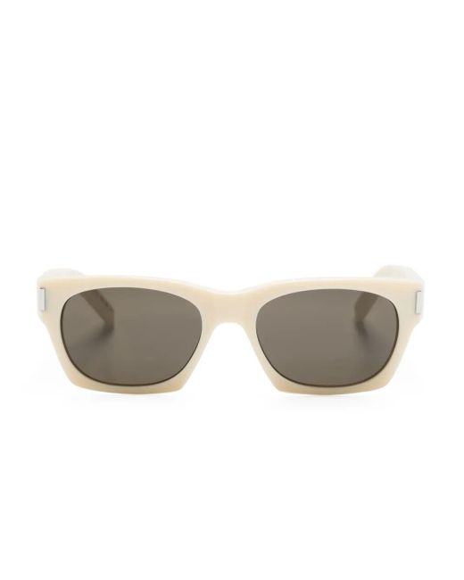 Saint Laurent Gray Wayfarer-Frame Sunglasses