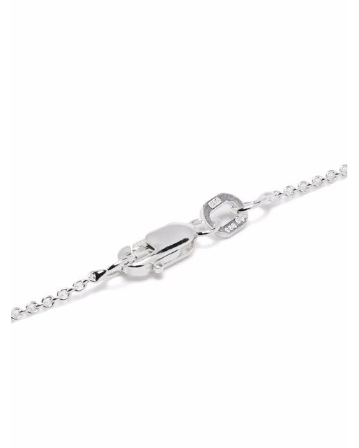Le Gramme White Sterling Entrelacs Pendant Necklace