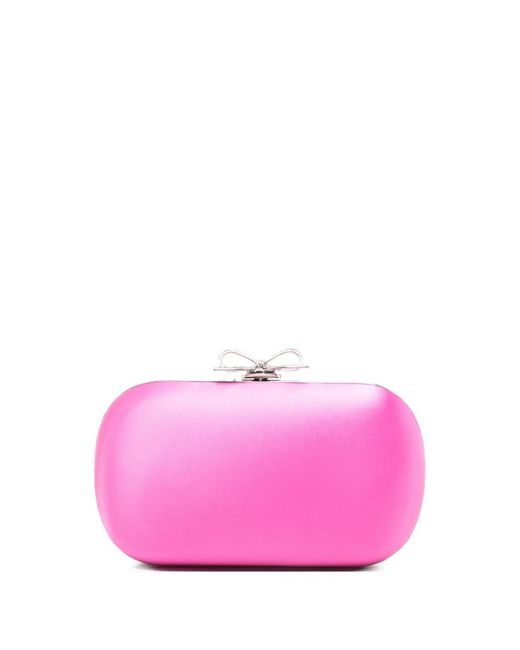 Clutch di Self-Portrait in Pink
