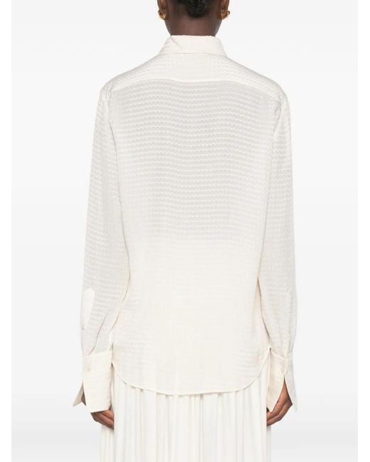 Fendi White Long-Sleeves Shirt