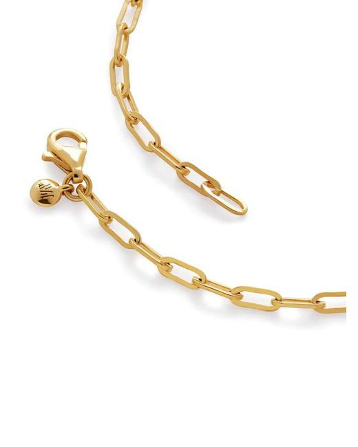 Monica Vinader Metallic Paperclip Chain Bracelet
