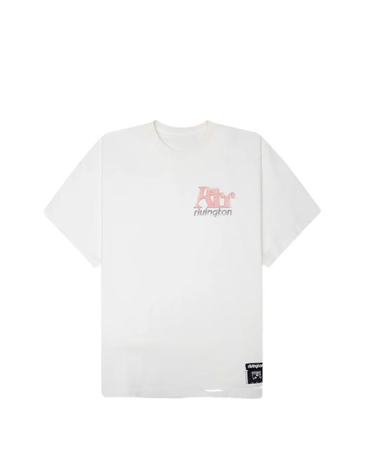 RIVINGTON roi Rebis White Dark Arts Cva Logo-Print T-Shirt for men