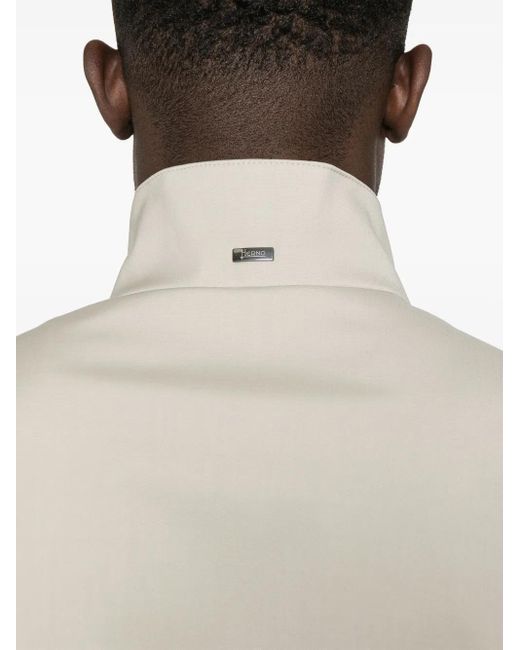 Herno White Virgin-Wool Jacket for men