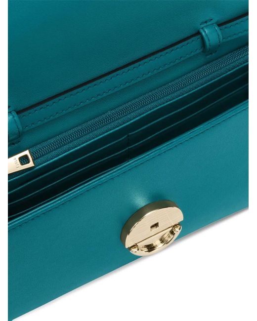 Furla Blue Sfera Cross Body Bag