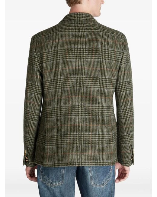 Slowear Green X Incotex Blazer À Boutonnière Croisée for men