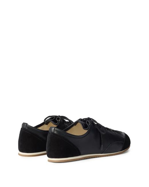 Lemaire Black Gummy Grips Sneakers for men