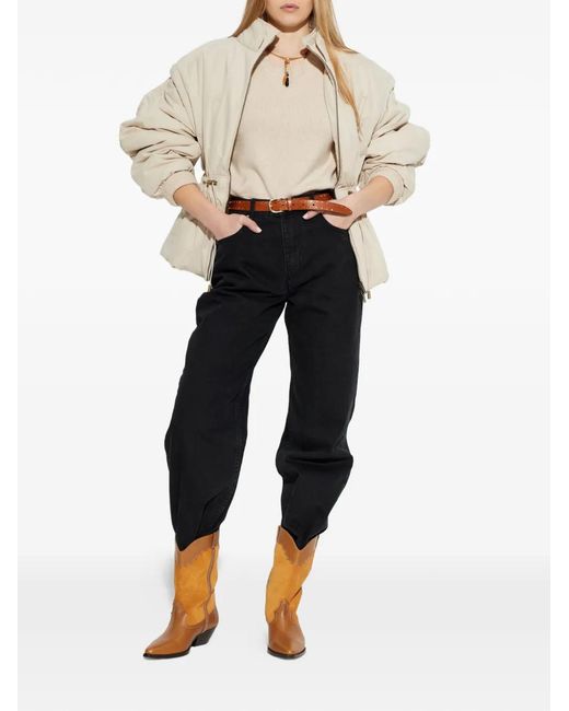 Isabel Marant White Cornelia Crew-Neck Sweater