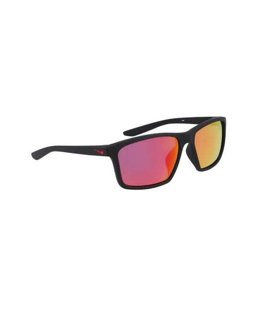 Nike Pink Valiant Rectangle-Frame Sunglasses