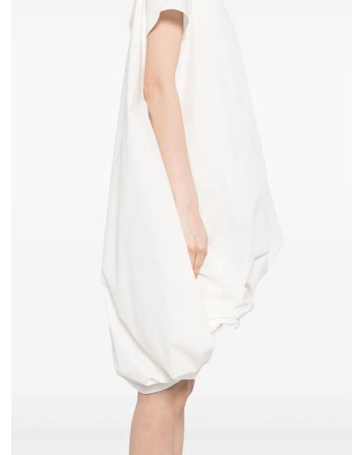 JNBY White Round-Neck Dress