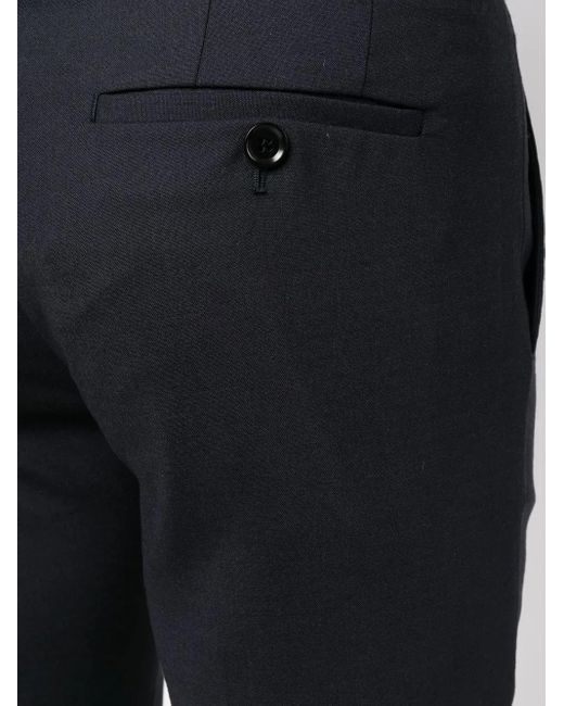 Aspesi Blue Slim-Cut Tailored Trousers for men
