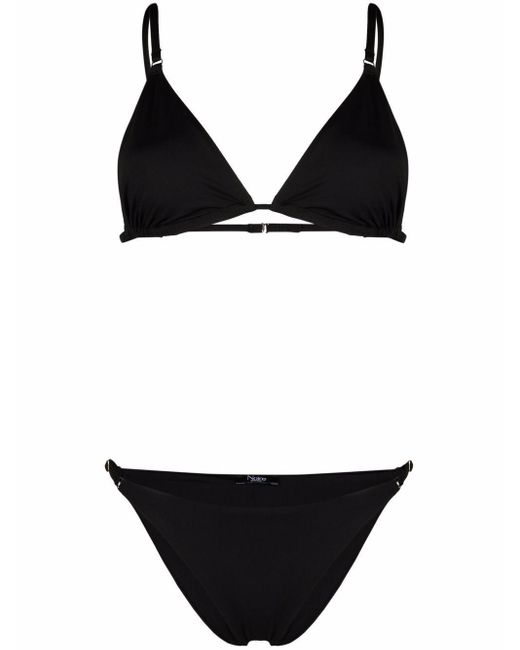 Noire Swimwear Triangle Cup Bikini in Black Lyst