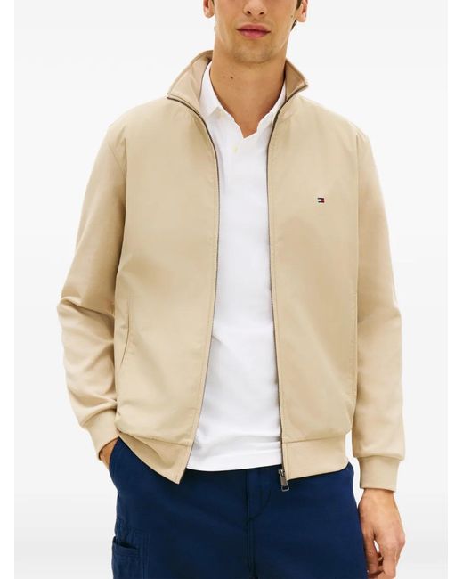 Tommy Hilfiger Natural Zip-Up Shirt Jacket for men