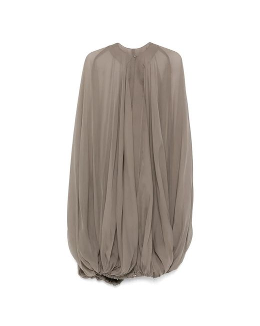 Rick Owens Gray Luxor Cape