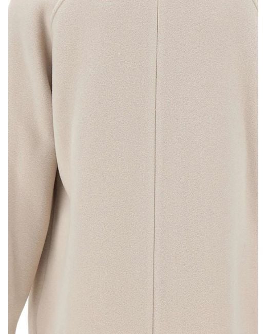 Eleventy Natural Raglan-Sleeve Button-Up Coat for men