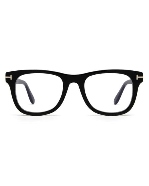 Tom Ford Brille Mit Eckigem Gestell in Black für Herren